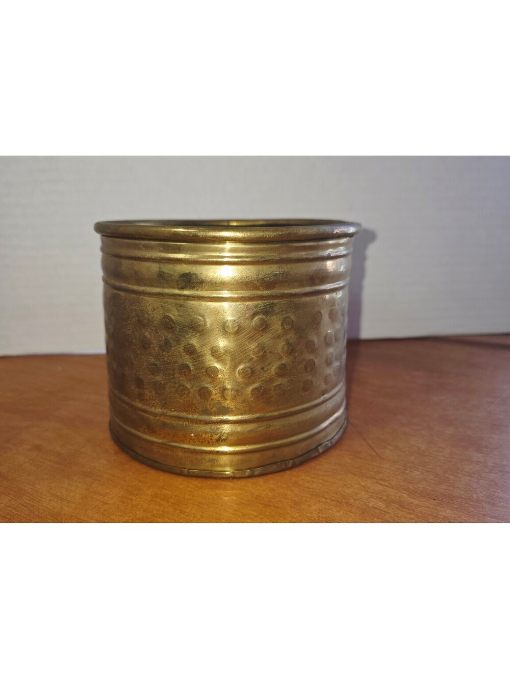 Brass planter